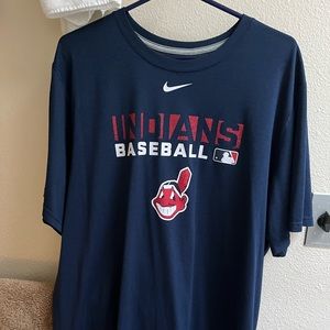 nike cleveland indians shirt XL